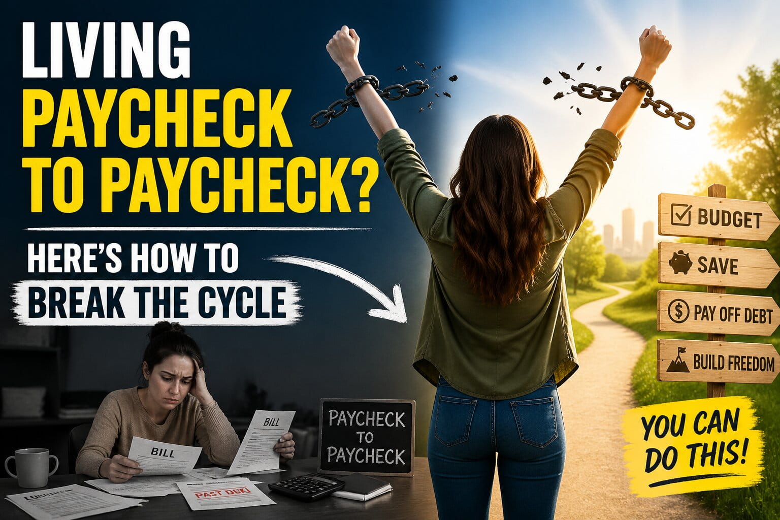 Living Paycheck to Paycheck? Here’s How to Break the Cycle