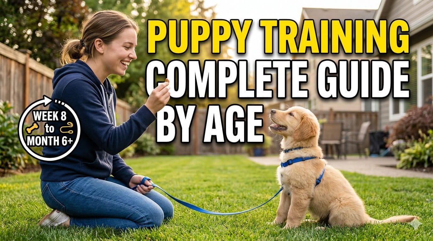 Puppy Training Schedule by Age (Complete Guide)