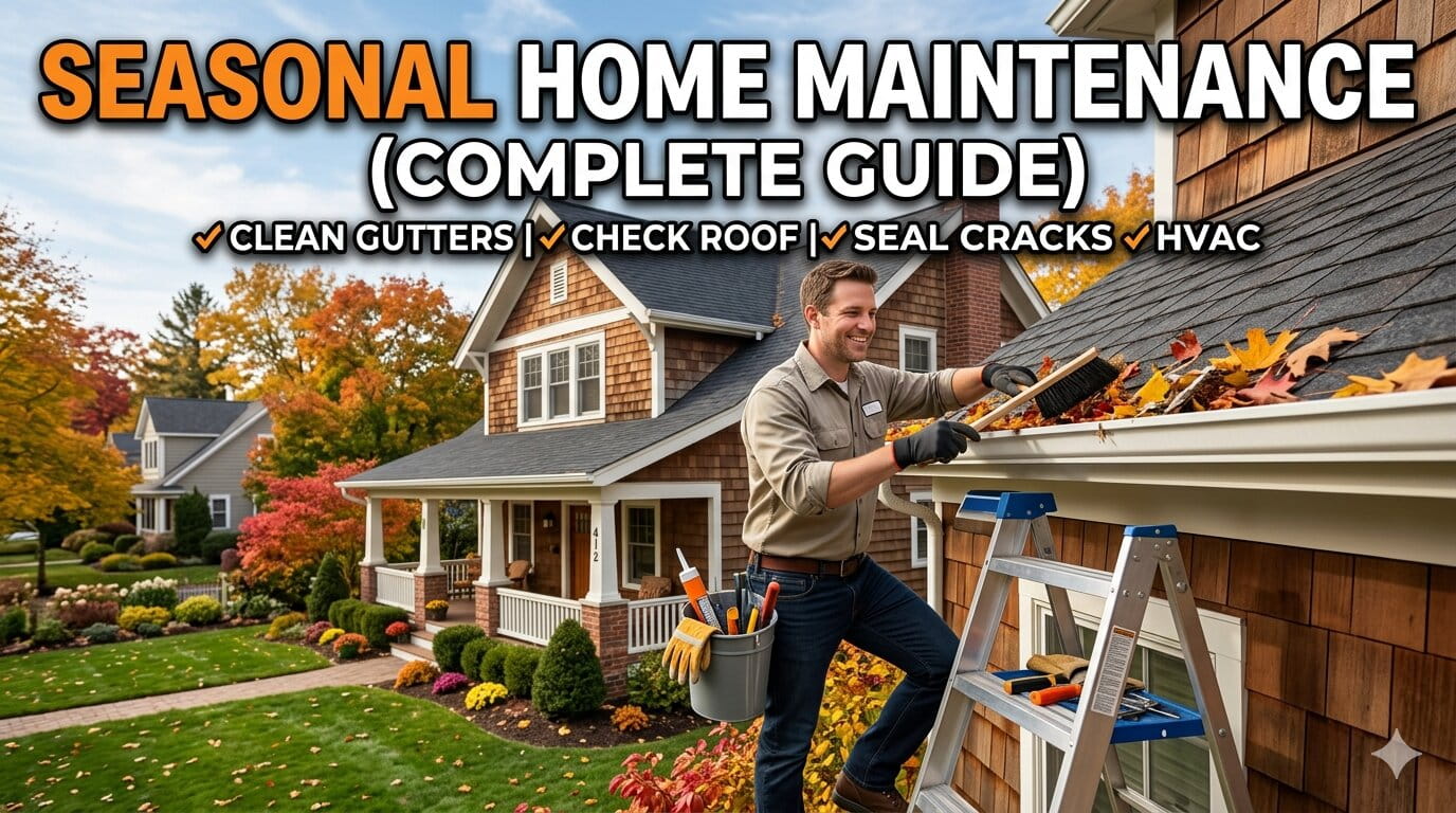 Seasonal Home Maintenance Checklist (Complete Guide)