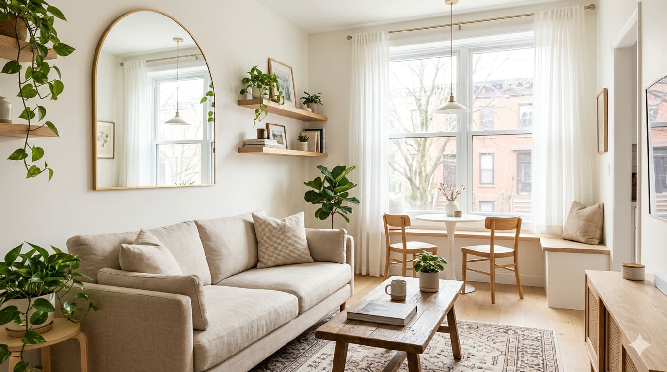 Small Apartment Hacks That Make Your Space Feel Bigger Instantly