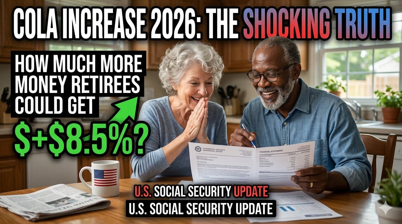 Social Security COLA Increase 2026: The Shocking Truth About How Much More Money Retirees Could Get