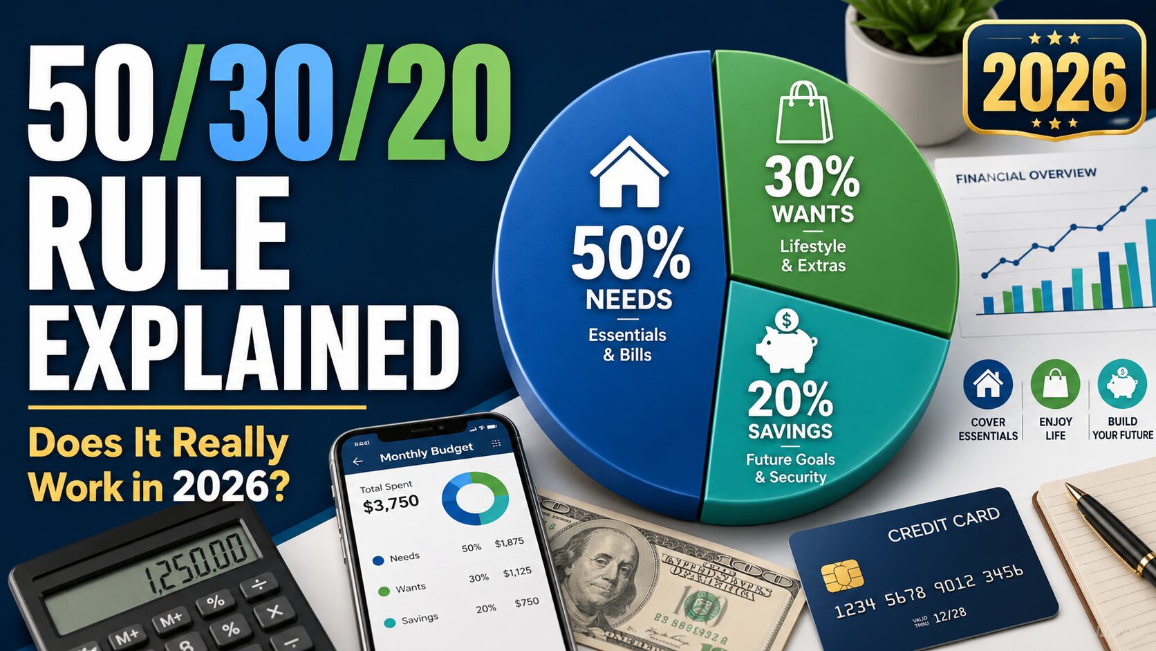 The 50/30/20 Rule Explained: Does It Really Work in 2026?