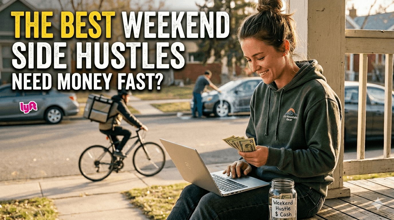 The Best Weekend Side Hustles If You Need Money Fast