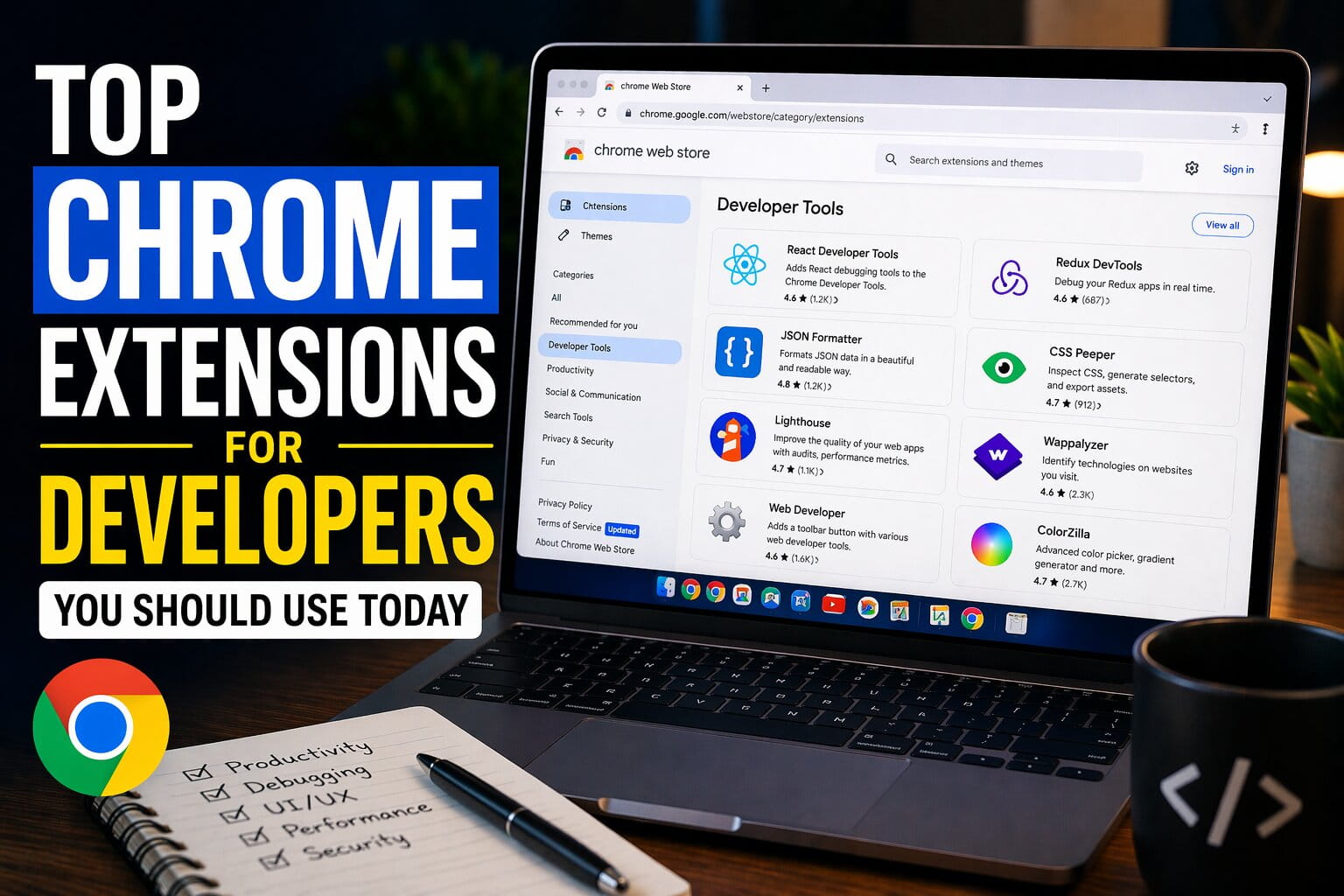 Top Chrome Extensions for Developers You Should Use Today