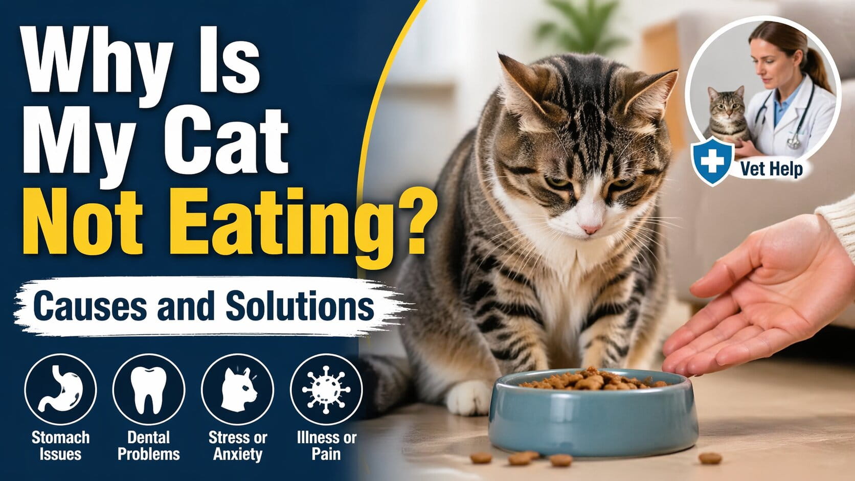 Why Is My Cat Not Eating? Causes and Solutions