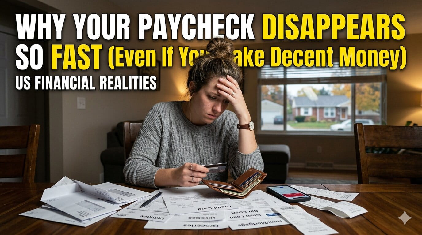 Why Your Paycheck Disappears So Fast (Even If You Make Decent Money)